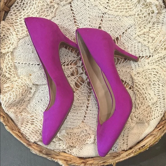 INC Elegant Purple Women's Heels. 3.5”. Size 10 - Picture 2 of 5